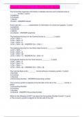 Excel Chapter 2&colon; Testbank Quiz 