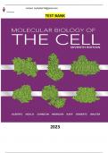 COMPLETE Elaborated Test Bank For Molecular Biology of the Cell 7th Edition Bruce Alberts 2023