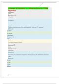 Anatomy & Physiology 1 &ndash; Midterm Exam LATEST 1Updated&period;