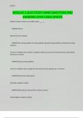 MODULE 2 QUIZ STUDY CARDS QUESTIONS AND ANSWERS LATEST 2024 UPDATE