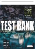 Test Bank For Biology: How Life Works - Fourth Edition ©2023 All Chapters - 9781319379803