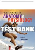 Test Bank For Anthony's Textbook Of Anatomy & Physiology, 21st - 2019 All Chapters - 9780323528801