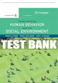 Test Bank For Empowerment Series: Understanding Human Behavior and the Social Environment - 11th - 2019 All Chapters - 9781337556477