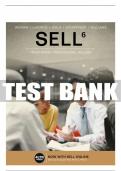 Test Bank For SELL - 6th - 2020 All Chapters - 9781337408004
