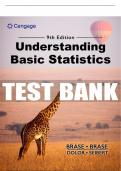Test Bank For Understanding Basic Statistics - 9th - 2024 All Chapters - 9780357757352
