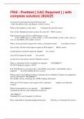 ITAS - Posttest &lbrack; CAC Required &rsqb; &vert; with complete solution&vert; 2024&sol;25