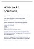 UPDATED 2024 GCIH - Book 2 SOLUTIONS
