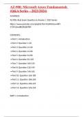 AZ-900&colon; Microsoft Azure Fundamentals &lpar;Q&A Series &ndash; 2023&sol;2024&rpar;
