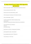 IL Study Guide &vert;Latest Update 2024 Questions  and Answers