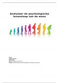 OTP30 Analyseer de psychologische levensloop van de mens  - Cijfer&comma; 9 