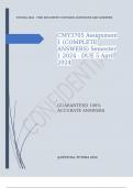 CMY3705 Assignment 1 (COMPLETE ANSWERS) Semester 1 2024 - DUE 5 April 2024