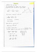 Trigonometry Unveiled: Comprehensive Handwritten Notes on Sine Rule, Cosine Rule, and Solution of Triangles for Mastery in Practical Problem-Solving
