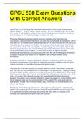 CPCU 530 Exam Questions with Correct Answers