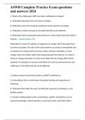 ASWB Social Work Bachelor Level &sol; LSW Exam Questions and answers 2024