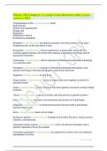 Biology 100 &lpar;Chapters 1-3 exam&rpar; Exam Questions with Correct Answers 2024