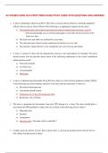 ATI RN MED SURG 2019 PROCTORED EXAM STUDY GUIDE WITH QUESTIONS AND ANSWERS