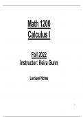 Calculus for scientists 1 teacher notes package