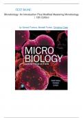 Test bank for Microbiology&colon; An Introduction Plus Modified Mastering Microbiology &vert; 13th Edition by Tortora latest edition 2024