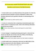 ATI Community Health Proctored Exam with NGN with Questions and Answers &lpar;2024 &sol; 2025&rpar; &lpar;Verified Answers&rpar;