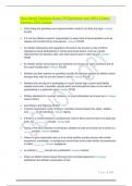 Hosa Sports Medicine Exam 250 Questions with 100% Correct Answers 2024 Update..