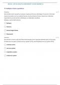 NR 304 HEALTH ASSESSMENT II TEST 2 QUESTIONS WITH 100% SOLVED SOLUTIONS