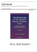 Test Bank For Psychotherapy for the Advanced Practice Psychiatric Nurse, Second Edition by Kathleen Wheeler||ISBN NO:10,0826110002||ISBN NO:13,978-0826110008||All Chapters||Complete Guide A+