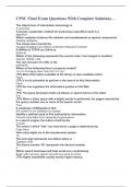 CPSC Final Exam Questions With Complete Solutions&hellip;