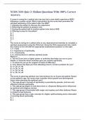 NURS 3101 Quiz 2&colon; Holism Questions With 100&percnt; Correct Answers&period;