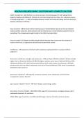 HEALTH & WELLNESS EXAM 1 QUESTIONS WITH COMPLETE SOLUTION