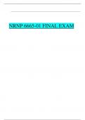 NRNP 6665-01 FINAL EXAM