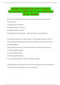 GAQM Certified Business Analyst - Foundation CBAF-001 Exam Questions V8.02 | Killtest