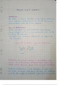 A-level physics OCR A Module 4 Electrons, waves and photons notes for revision.