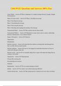 C464 WGU Questions and Answers 100&percnt; Pass