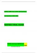 A naprx cnpr exam with 160 questions and answers 2023 2024 Graded A+