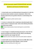 ATI RN Community Health Proctored Form C  Exam with NGN with Questions and Answers &lpar;2024 &sol; 2025&rpar; &lpar;Verified Answers&rpar;