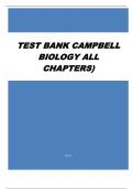 Test Bank Campbell Biology All Chapters (1) Questions and Answers.