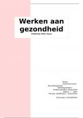 Module werken aan gezondheid &lpar;beoordeeld met een 8&rpar;