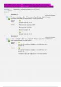 NUR 2407quiz 1 pharm&period; NUR2407 Section P2 Pharmacology - Residential and Online LATEST UPDATE2024 Rasmussen College