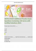 C839v5&sol;D334 Additional Practice Exam Questions Containing 165 terms with Certified Solutions 2024&period; 