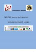 NURS 6512N Advanced Health Assessment
