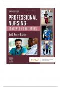 Test bank professional nursing concepts and challenges 10th edition black 2024 chapter 1_16 all chapters 2023-2024 Latest Update