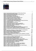 Test Bank - Psychiatric Nursing: Contemporary Practice (6th Edition) Boyd)
