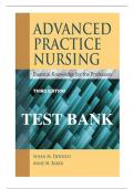 Test Bank For Advanced Practice Nursing: Essential Knowledge for the Profession 3rd Edition By Susan M. DeNisco, Anne M. Barker | All Chapters