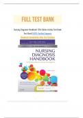 Test Bank - Nursing Diagnosis Handbook: An Evidence-Based Guide to Planning Care, 12th Edition (2022, Ackley) Guide