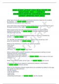 SNSA EXAM LATEST 2023 REAL EXAM 100 QUESTIONS ANDCORRECT ANSWERS&period;docx