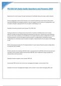 PCI DSS ISA Study Guide Questions and Answers 2024&period;