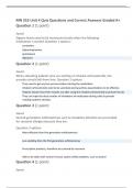 MN 553 Unit 4 Quiz Questions and Correct Answers Graded A&plus;