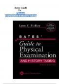Bates Guide to Physical Examination & History Taking |2024|