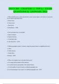 ENVS 200 - CHAPTER 13 TOP A&plus; EXAM  QUESTIONS & ANSWERS 2024