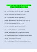 ENVS 200 TOP EXAM QUESTIONS & CORRECT ANSWERS 2024